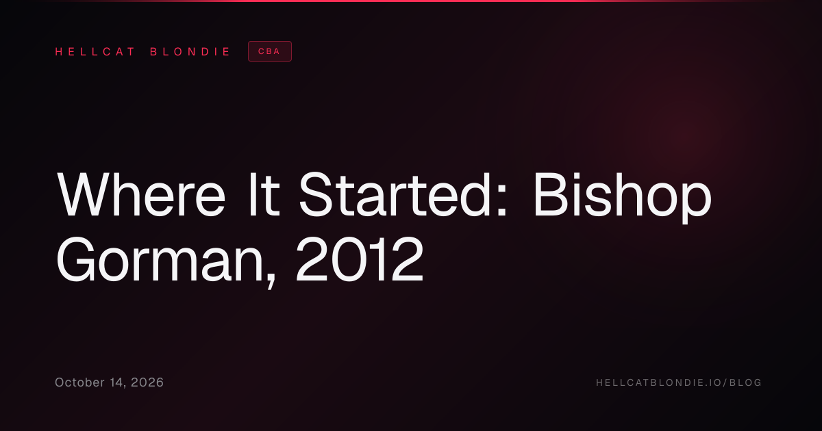 Where It Started: Bishop Gorman, 2012