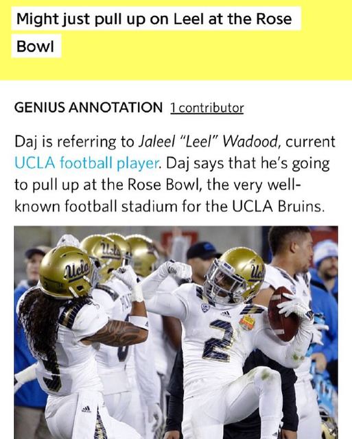 Rap Genius Annotation — Lyrics Verified