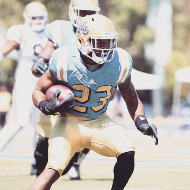 Nate Starks #23 UCLA — Game Action