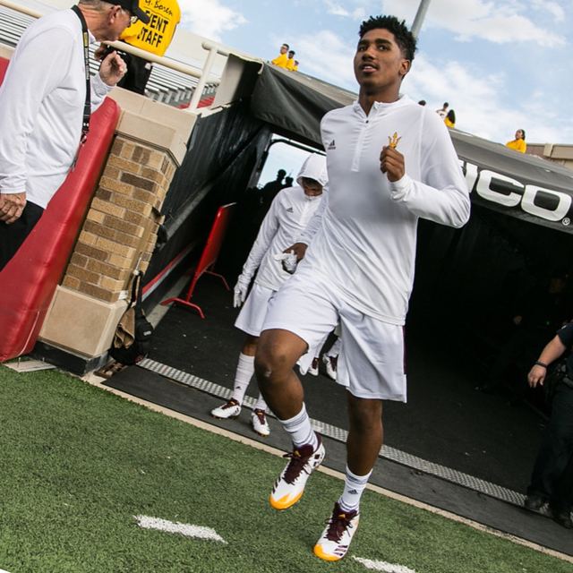 Alex Perry — ASU Football Running Out of Tunnel