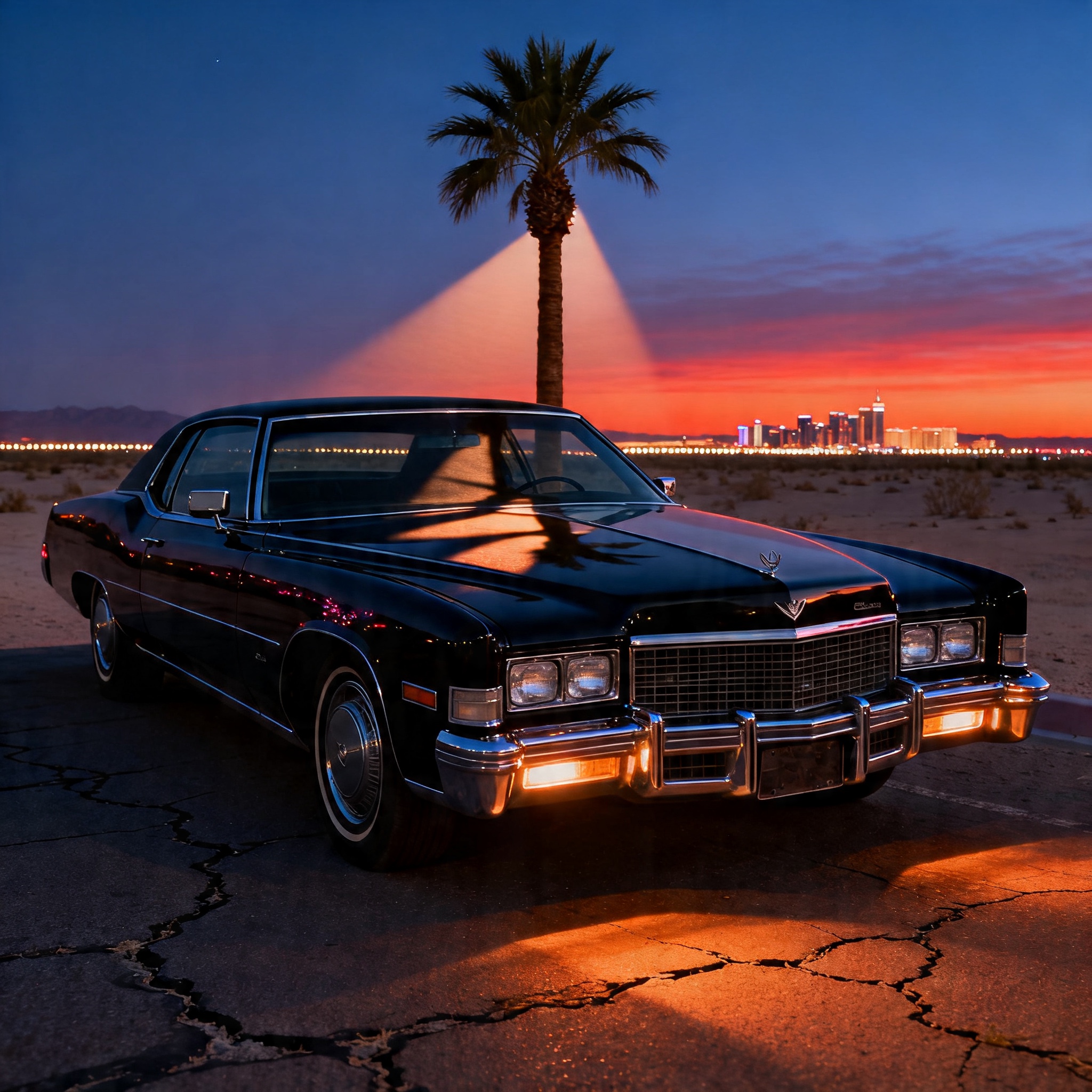 Neoworld alternate cover — Cadillac in Desert variant