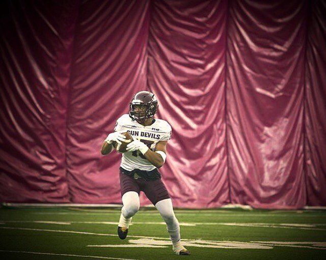 Armand Perry #13 ASU — Indoor Practice Action