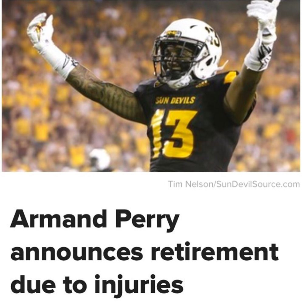 Armand Perry Retirement Announcement — ASU #13