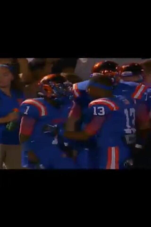 DAJAI #1 + Armand Perry #13 — After the 96yd Kickoff Return TD at Bishop Gorman